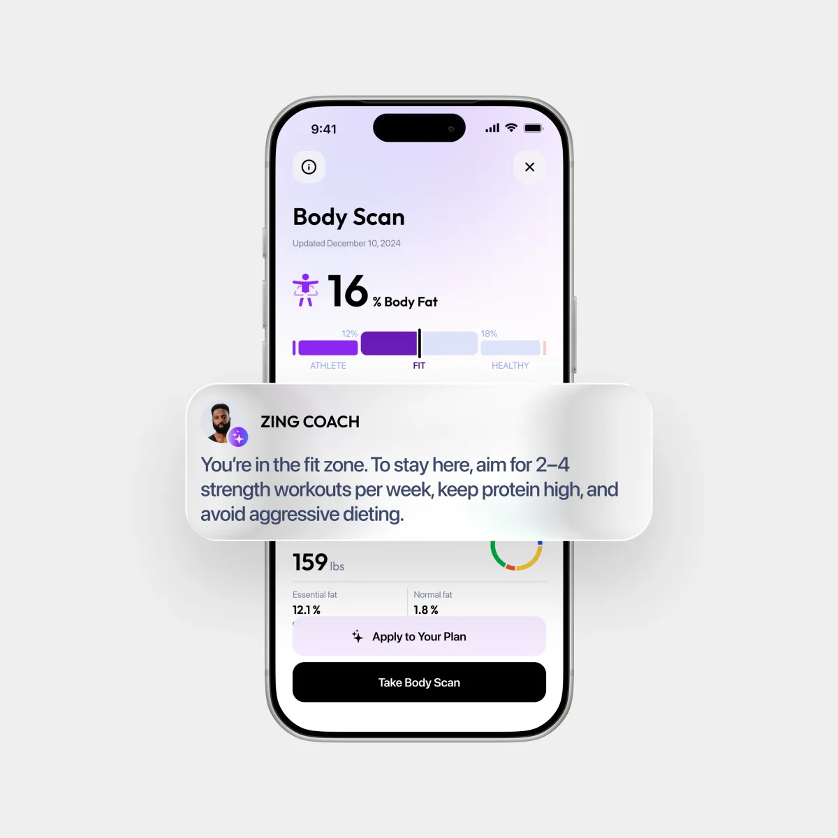 AI Coach Experience — Progress explanations