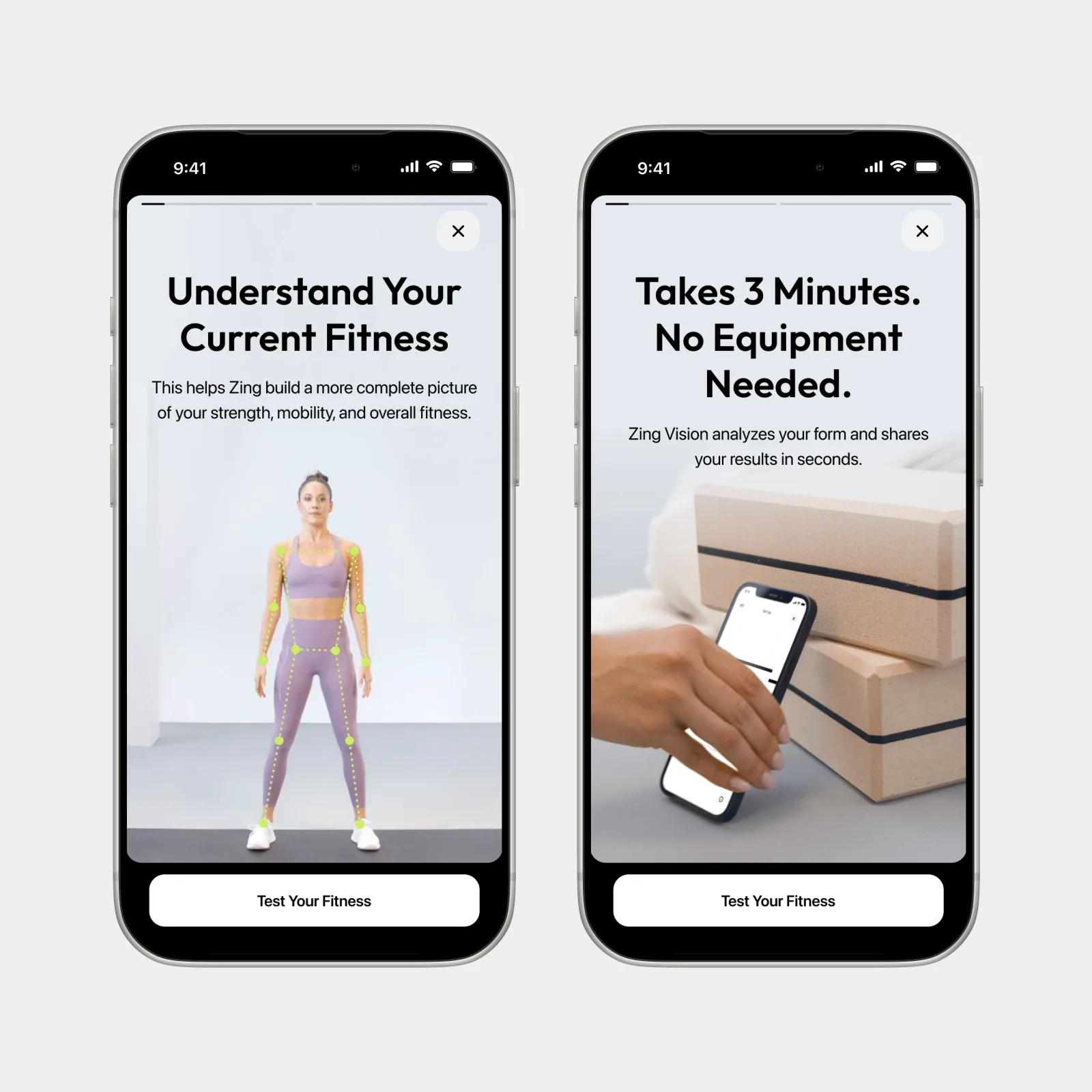 AI Fitness Assessment System — Start with value