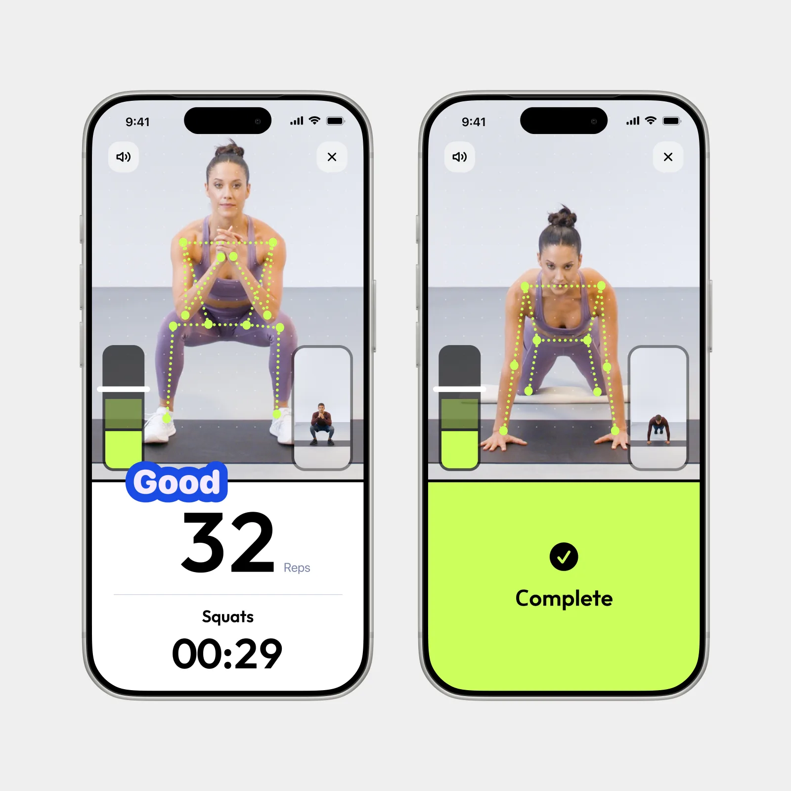 AI Fitness Assessment System — Guide movement