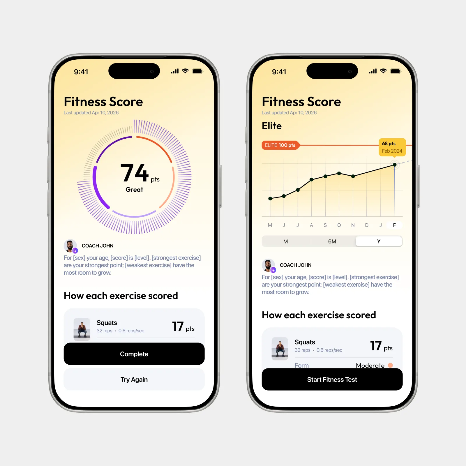 AI Fitness Assessment System — Explain results
