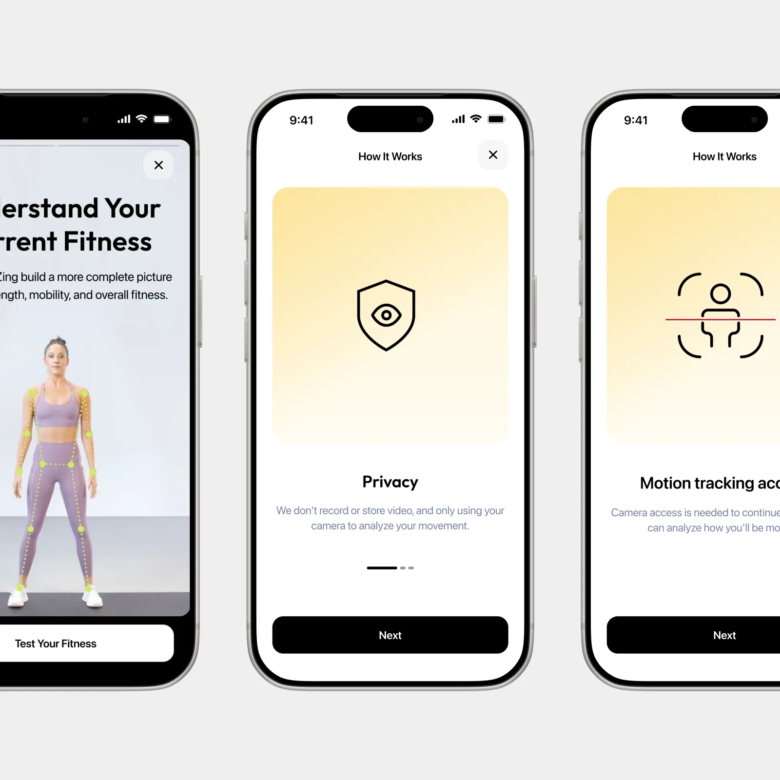 AI Fitness Assessment System — Make setup safe