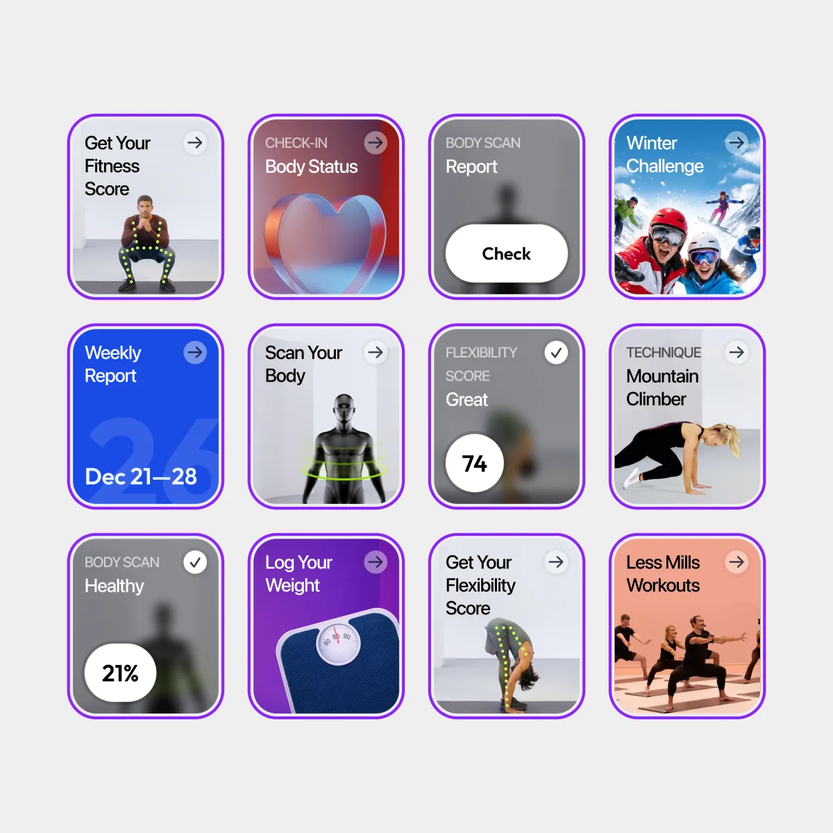 AI Fitness Assessment System — Assessments feed coaching